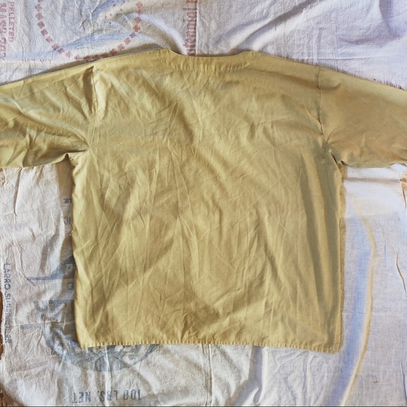 SOLD Vintage Cotton Embroidered Peasant Top - Picture 5 of 7